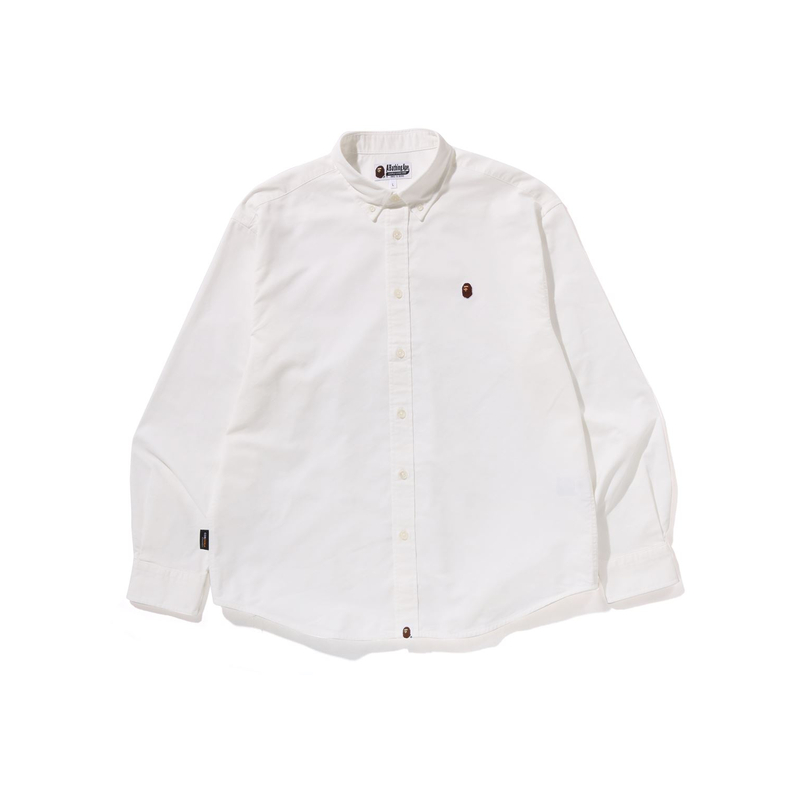 Рубашка Oxford Ape Head A BATHING APE, белый
Рубашка Oxford Ape Head A BATHING APE, белый