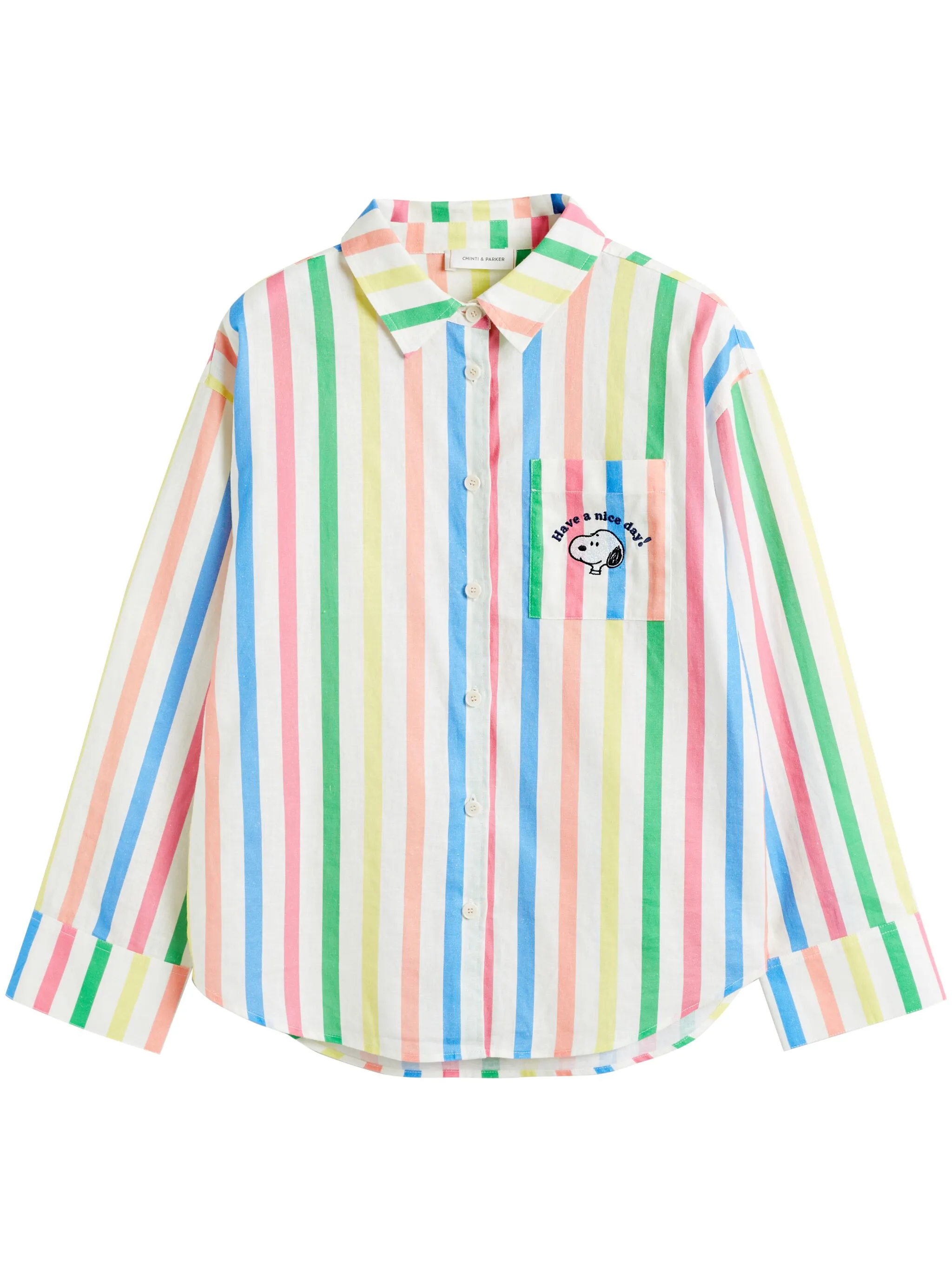 Рубашка в полоску Chinti & Parker, белый
Рубашка в полоску Chinti & Parker, белый