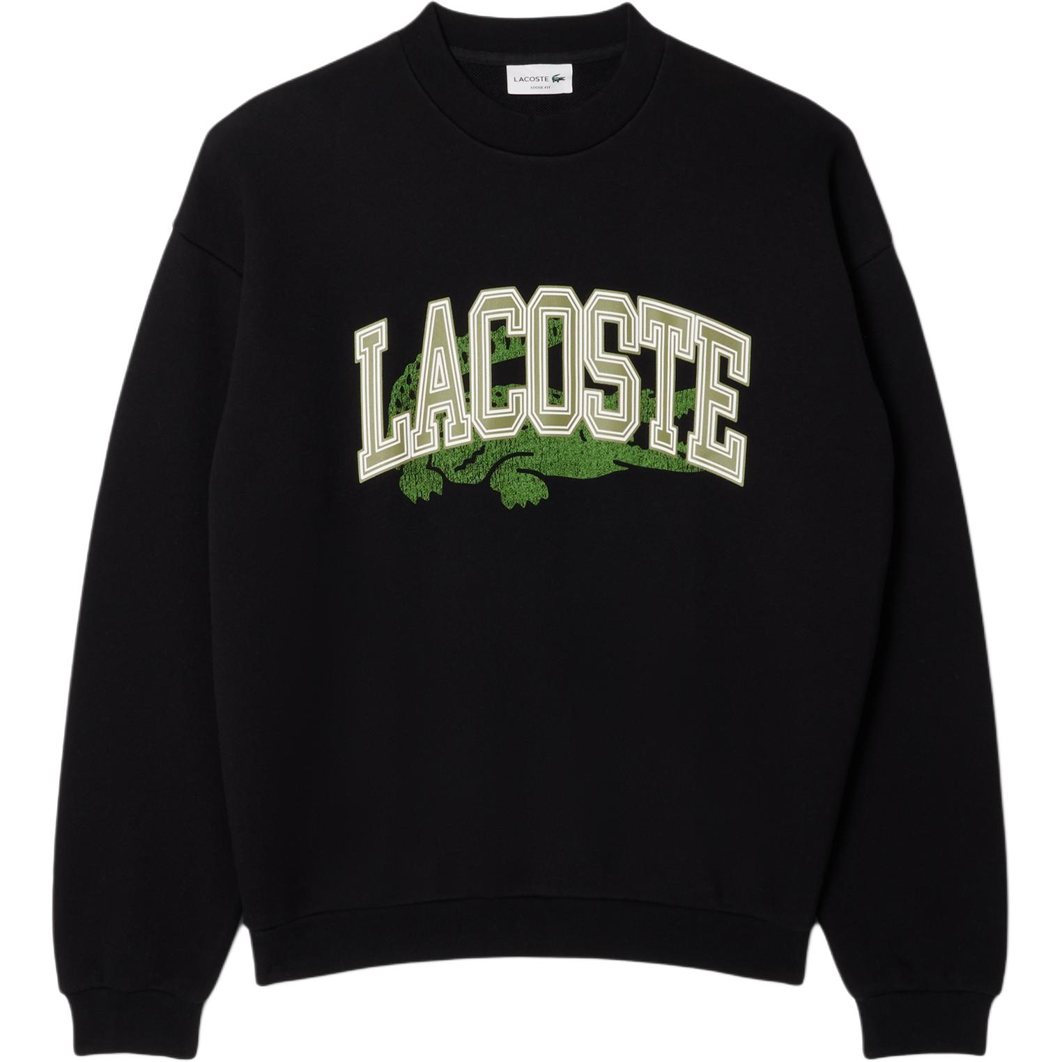 Свитшот с принтом логотипа LACOSTE, черный
Свитшот с принтом логотипа LACOSTE, черный
