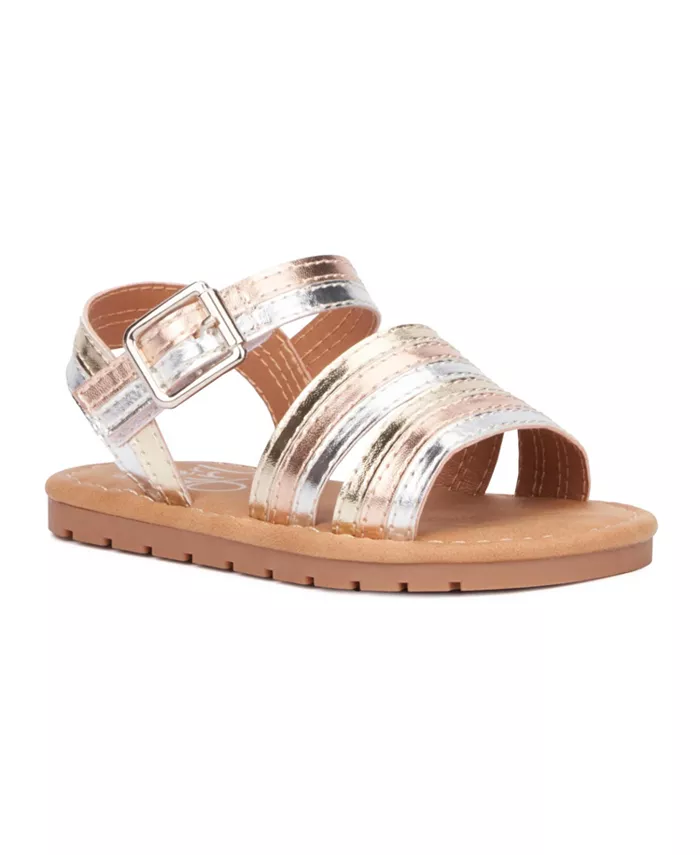 Сандалии Big Girls Rainbow Daze Olivia Miller, серебряный
Сандалии Big Girls Rainbow Daze Olivia Miller, серебряный