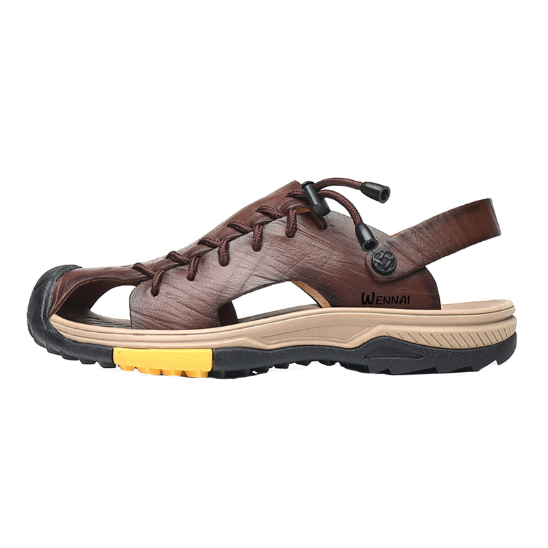 Wen Nai Пляжные сандалии мужские темно-коричневые
Wen Nai Пляжные сандалии мужские темно-коричневые