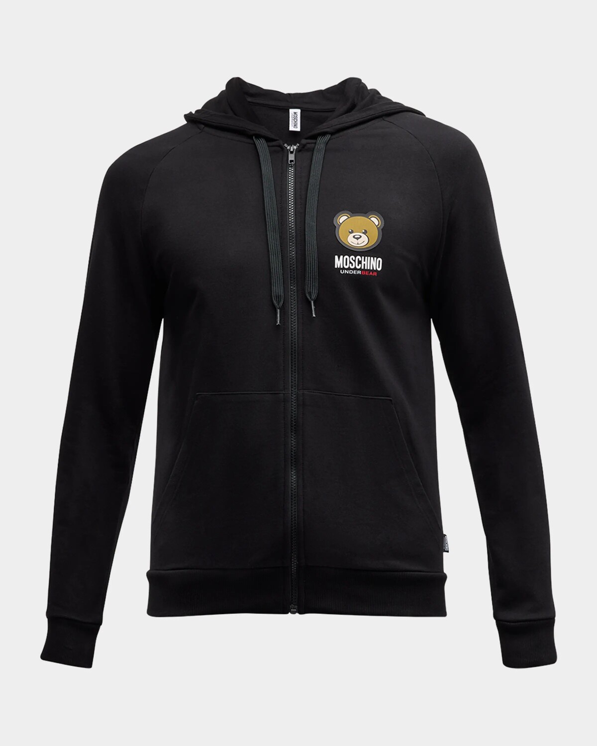 Мужская толстовка на молнии с логотипом Bear Moschino, черный
Мужская толстовка на молнии с логотипом Bear Moschino, черный