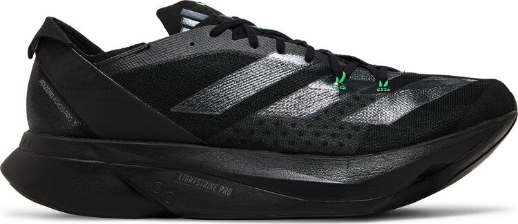 Кроссовки Adizero Adios Pro 3 'Black Green', черный
Кроссовки Adizero Adios Pro 3 'Black Green', черный
