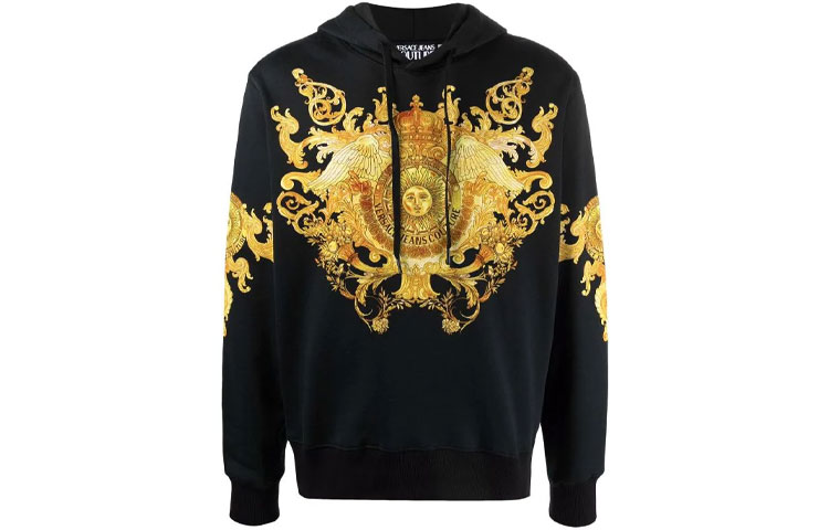 VERSACE JEANS COUTURE Свитшот унисекс черный
VERSACE JEANS COUTURE Свитшот унисекс черный