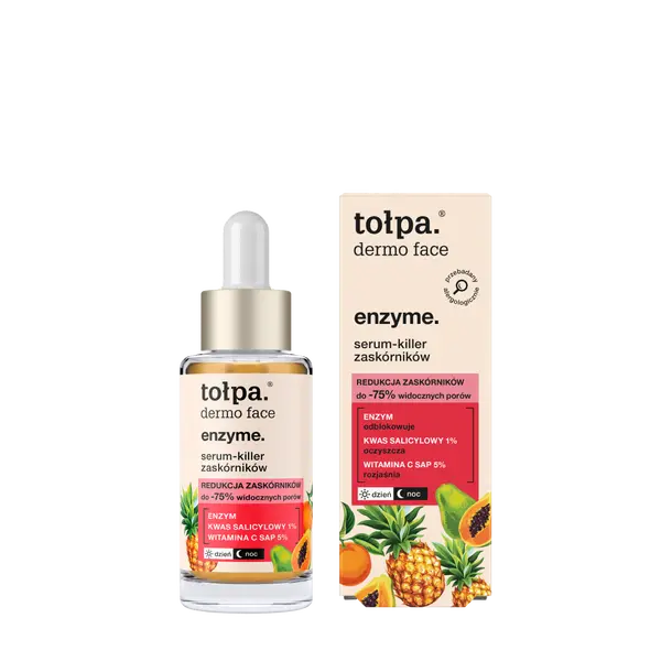 Сыворотка от черных точек для лица, 30 мл Tołpa Dermo face enzyme
Сыворотка от черных точек для лица, 30 мл Tołpa Dermo face enzyme