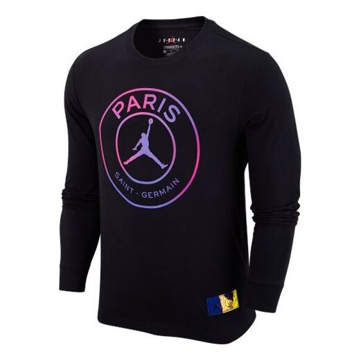 Футболка Paris Saint Germain с круглым вырезом и длинным рукавом, азиатские размеры Air Jordan, черный
Футболка Paris Saint Germain с круглым вырезом и длинным рукавом, азиатские размеры Air Jordan, черный