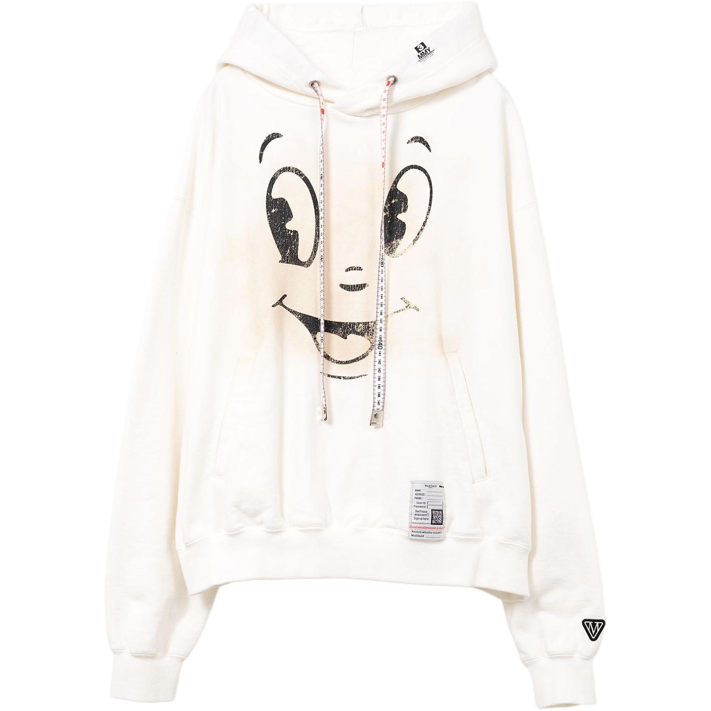 Толстовка с принтом Happy Face Maison Mihara Yasuhiro, белый
Толстовка с принтом Happy Face Maison Mihara Yasuhiro, белый