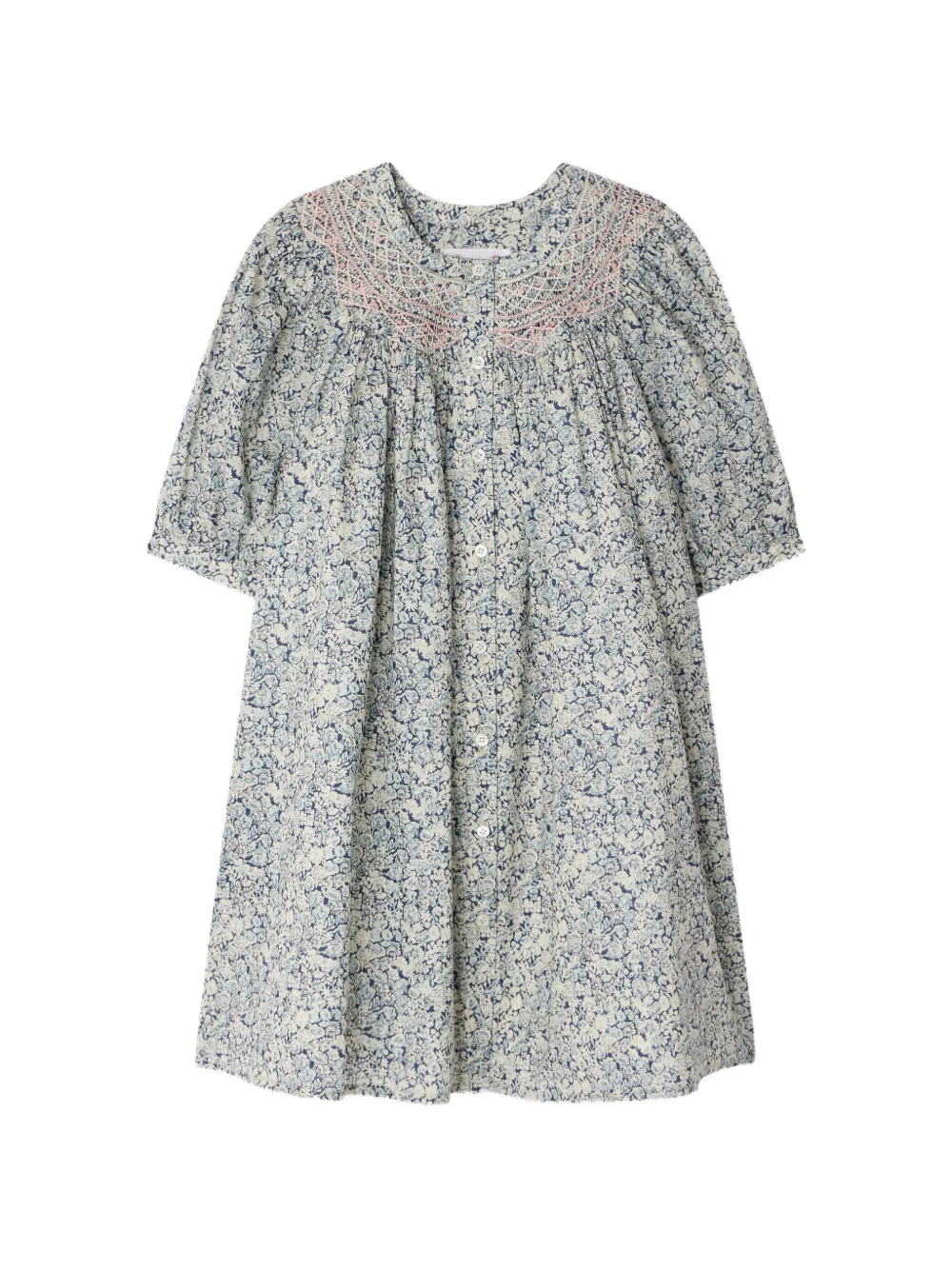 Платье с цветочной вышивкой Bonpoint, синий
Платье с цветочной вышивкой Bonpoint, синий