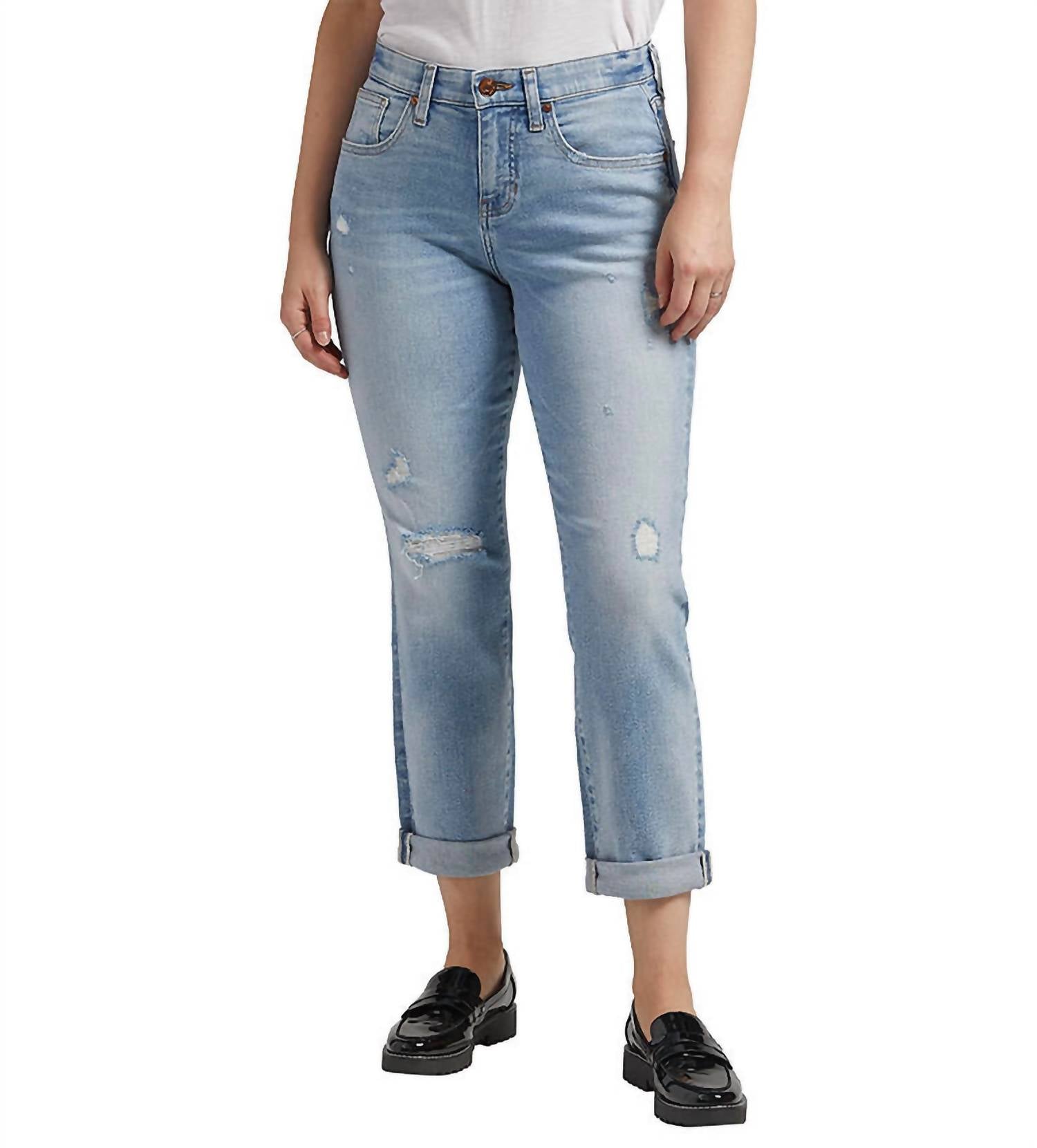 JAG Джинсы Carter Mid Rise Girlfriend Jean в спокойном синем цвете
JAG Джинсы Carter Mid Rise Girlfriend Jean в спокойном синем цвете