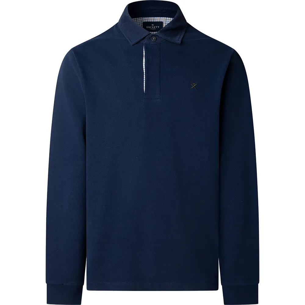 Поло с длинным рукавом Hackett Trim Rugby, синий
Поло с длинным рукавом Hackett Trim Rugby, синий