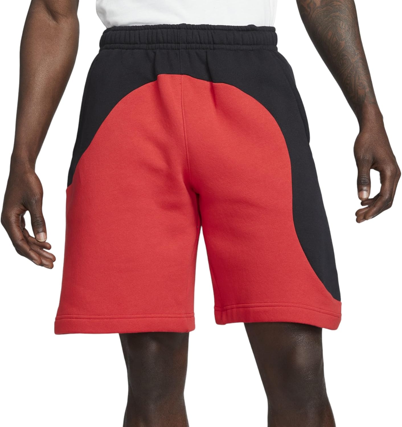 Флисовые шорты Nike Club, Colorblock (Black/Red)
Флисовые шорты Nike Club, Colorblock (Black/Red)