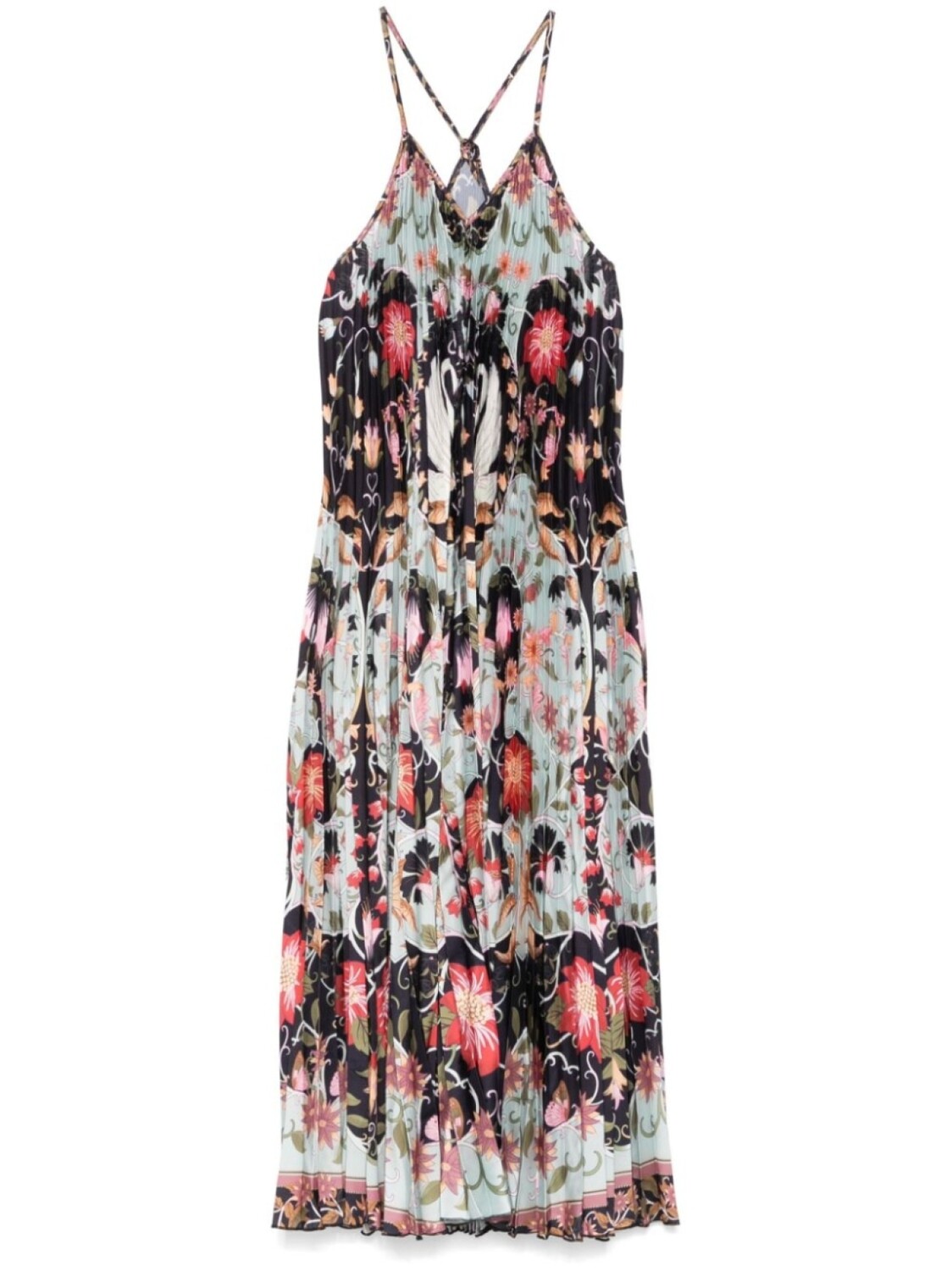 Плиссированное платье миди без рукавов FARM Rio, синий
Плиссированное платье миди без рукавов FARM Rio, синий