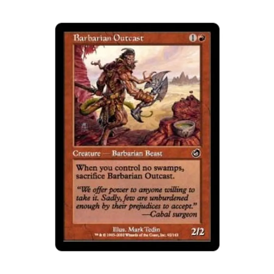 CCG Варвар-изгой (С), MTG - Torment
CCG Варвар-изгой (С), MTG - Torment