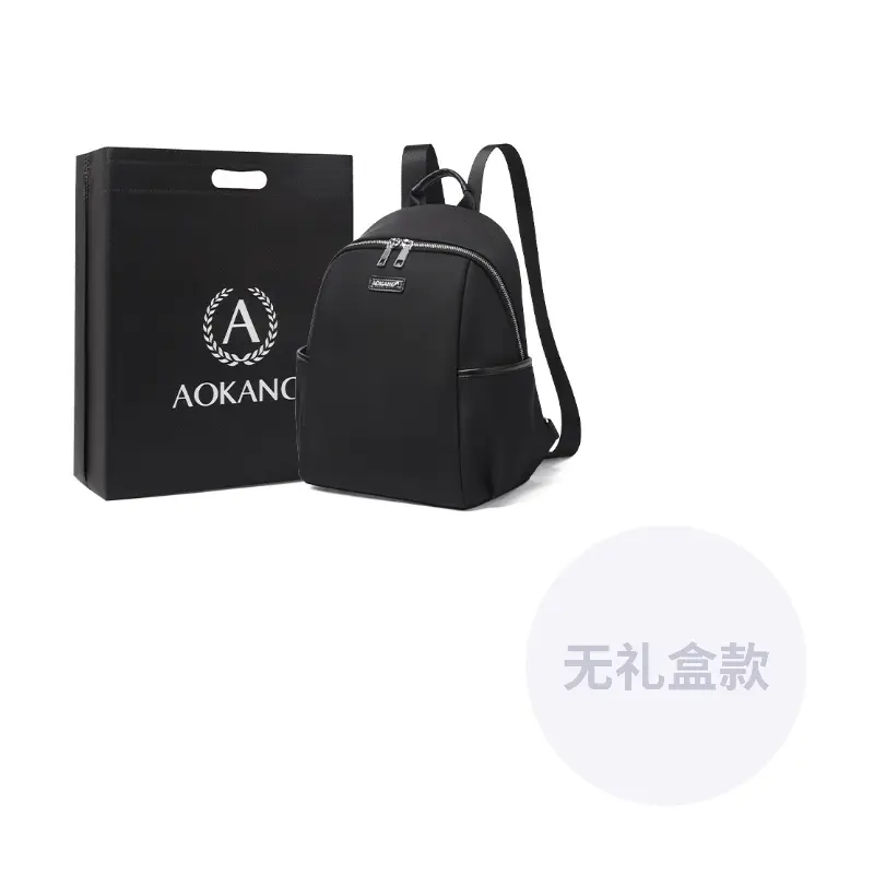 AOKANG Тканевый рюкзак для ежедневных поездок холщовая сумка стандартная женская разноцветная, Classic Black-702834
AOKANG Тканевый рюкзак для ежедневных поездок холщовая сумка стандартная женская разноцветная, Classic Black-702834