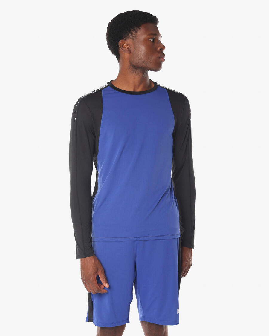 JAKED Синтетическая фитнес-футболка синего цвета для мужчин
JAKED Синтетическая фитнес-футболка синего цвета для мужчин