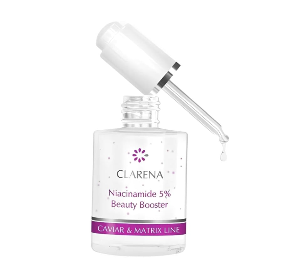 Clarena Niacinamide 5% Beauty Booster, усилитель красоты для лица, увлажняет, укрепляет, уменьшает морщины, 30 мл
Clarena Niacinamide 5% Beauty Booster, усилитель красоты для лица, увлажняет, укрепляет, уменьшает морщины, 30 мл