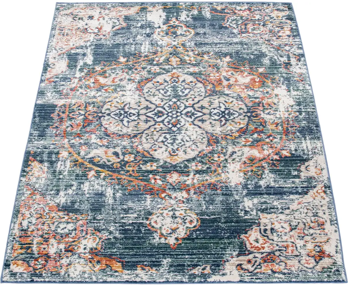 Ковер Paco Home "Herbete 733", прямоугольный, короткий ворс, восточный стиль, винтажный дизайн 60х100 см, синий
Ковер Paco Home "Herbete 733", прямоугольный, короткий ворс, восточный стиль, винтажный дизайн 60х100 см, синий