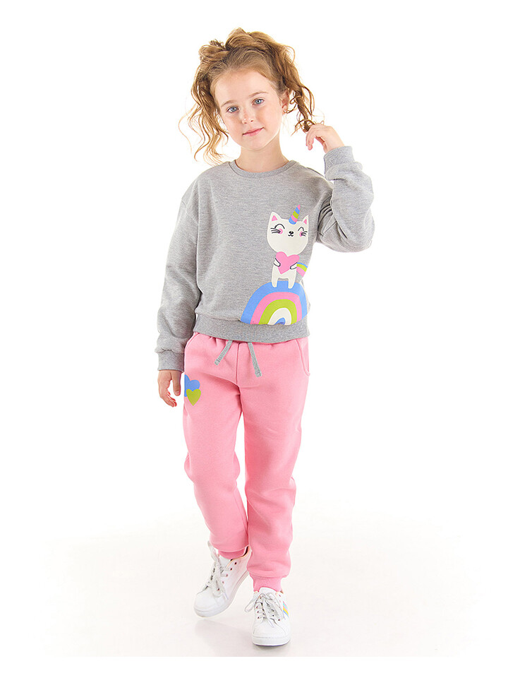 Спортивные брюки Denokids 2tlg Outfit Rainbow Cat, цвет Grau/ Rosa
Спортивные брюки Denokids 2tlg Outfit Rainbow Cat, цвет Grau/ Rosa