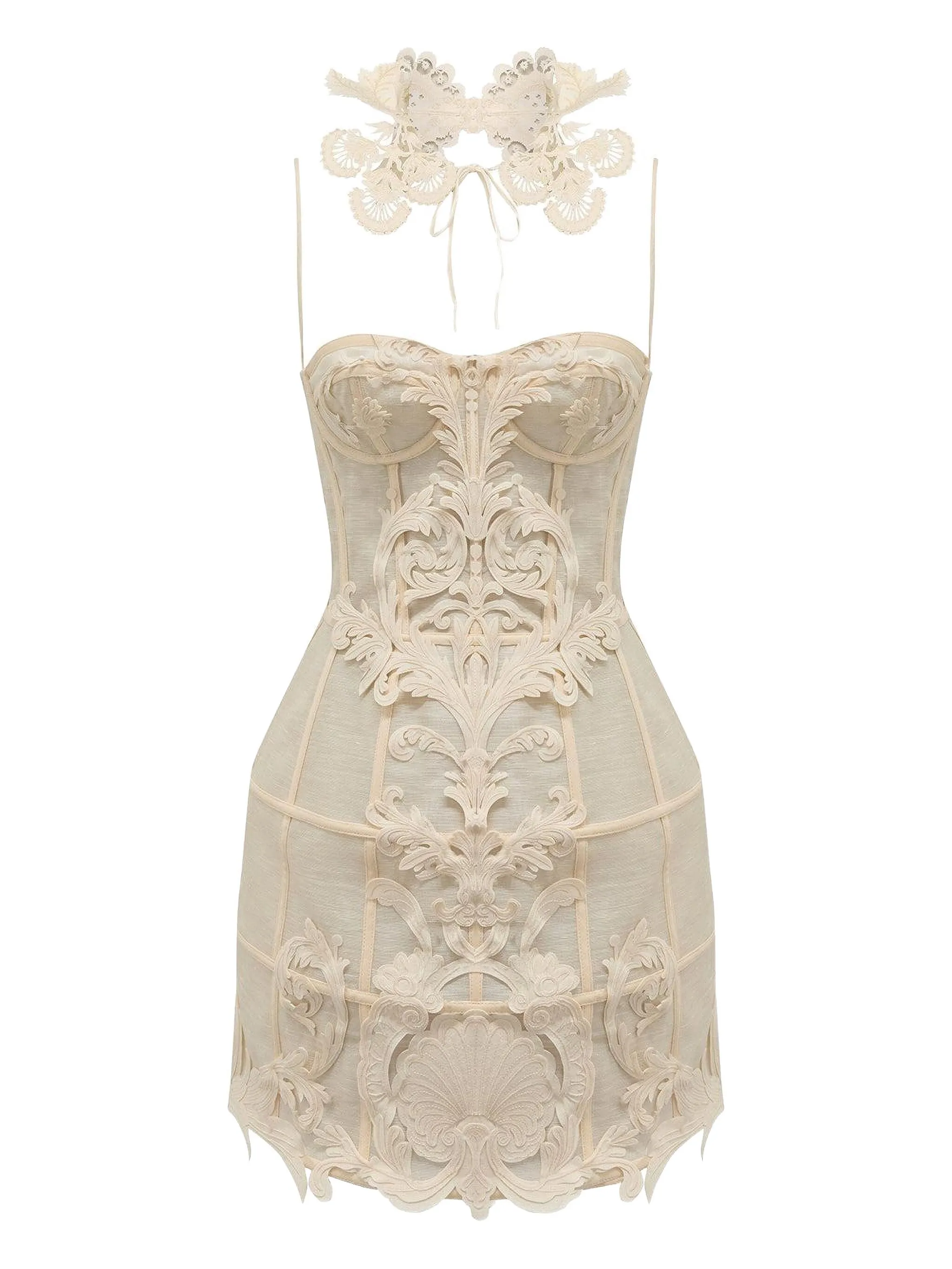 Платье мини Rebellion Filigree Zimmermann, кремовый
Платье мини Rebellion Filigree Zimmermann, кремовый