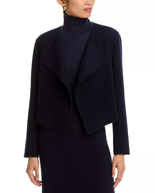 Укороченная куртка с отворотом Lafayette 148 New York, синий
Укороченная куртка с отворотом Lafayette 148 New York, синий