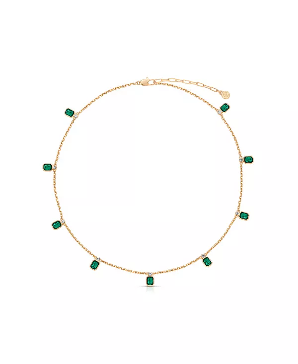 Ожерелье с подвесками в стиле деко Ettika, green
Ожерелье с подвесками в стиле деко Ettika, green