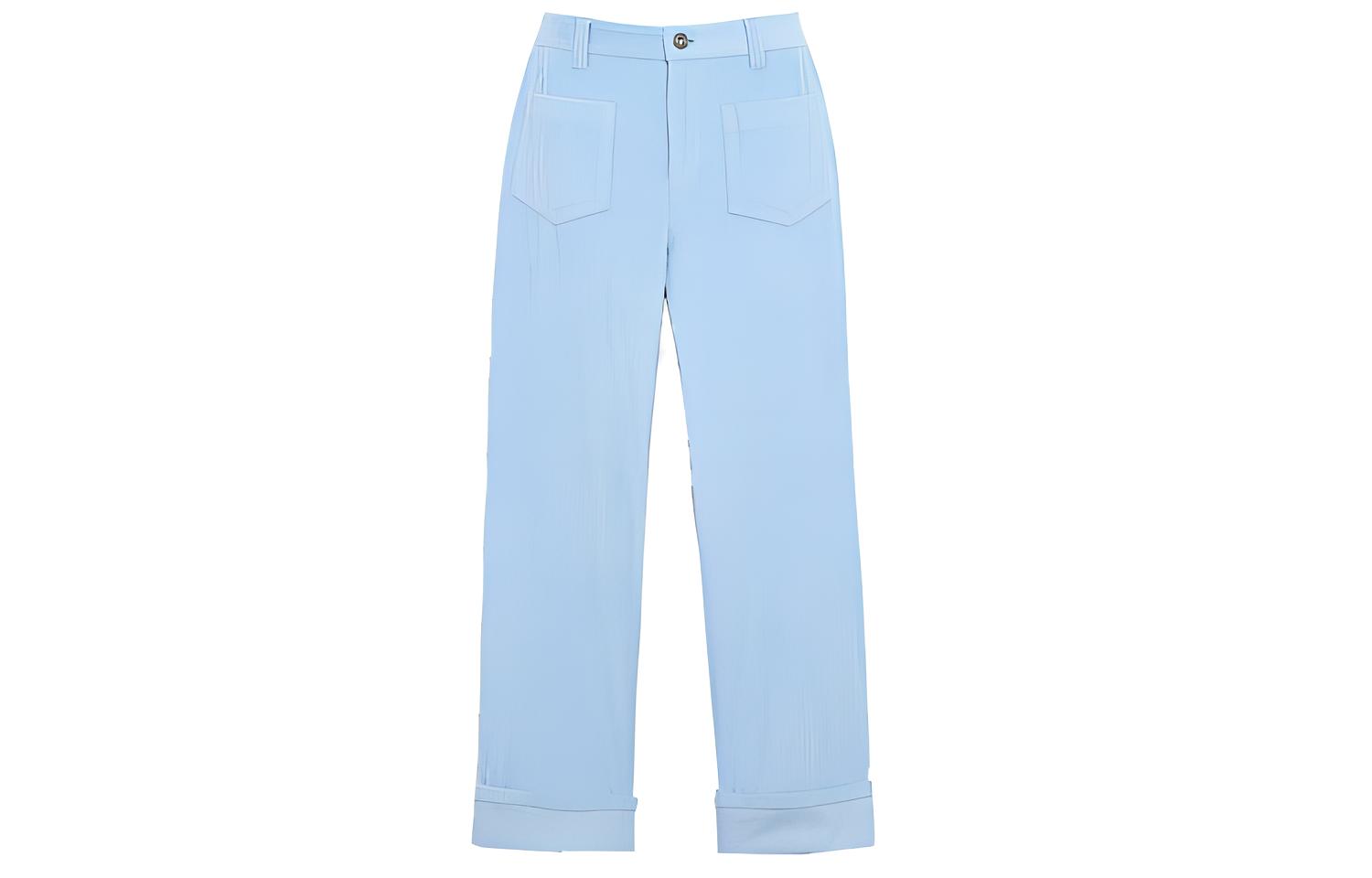 Coach Женские повседневные брюки, синие, прямого кроя
Coach Женские повседневные брюки, синие, прямого кроя