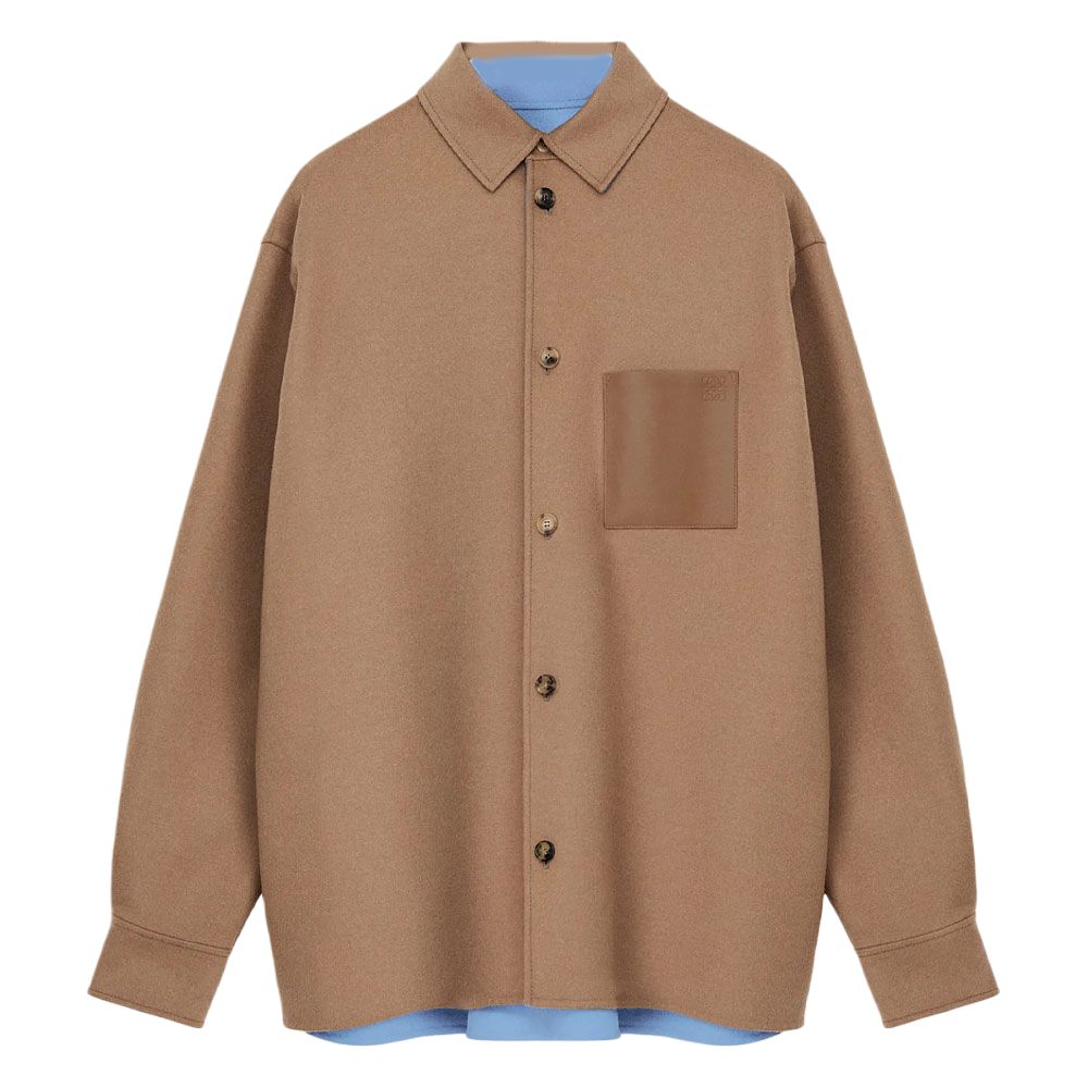 Рубашка Anagram Embossed Overshirt LOEWE, коричневый
Рубашка Anagram Embossed Overshirt LOEWE, коричневый