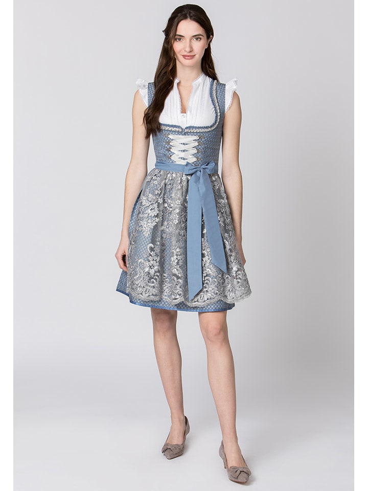 Stockerpoint Дирндль «Нивия» светло-голубого цвета
Stockerpoint Дирндль «Нивия» светло-голубого цвета