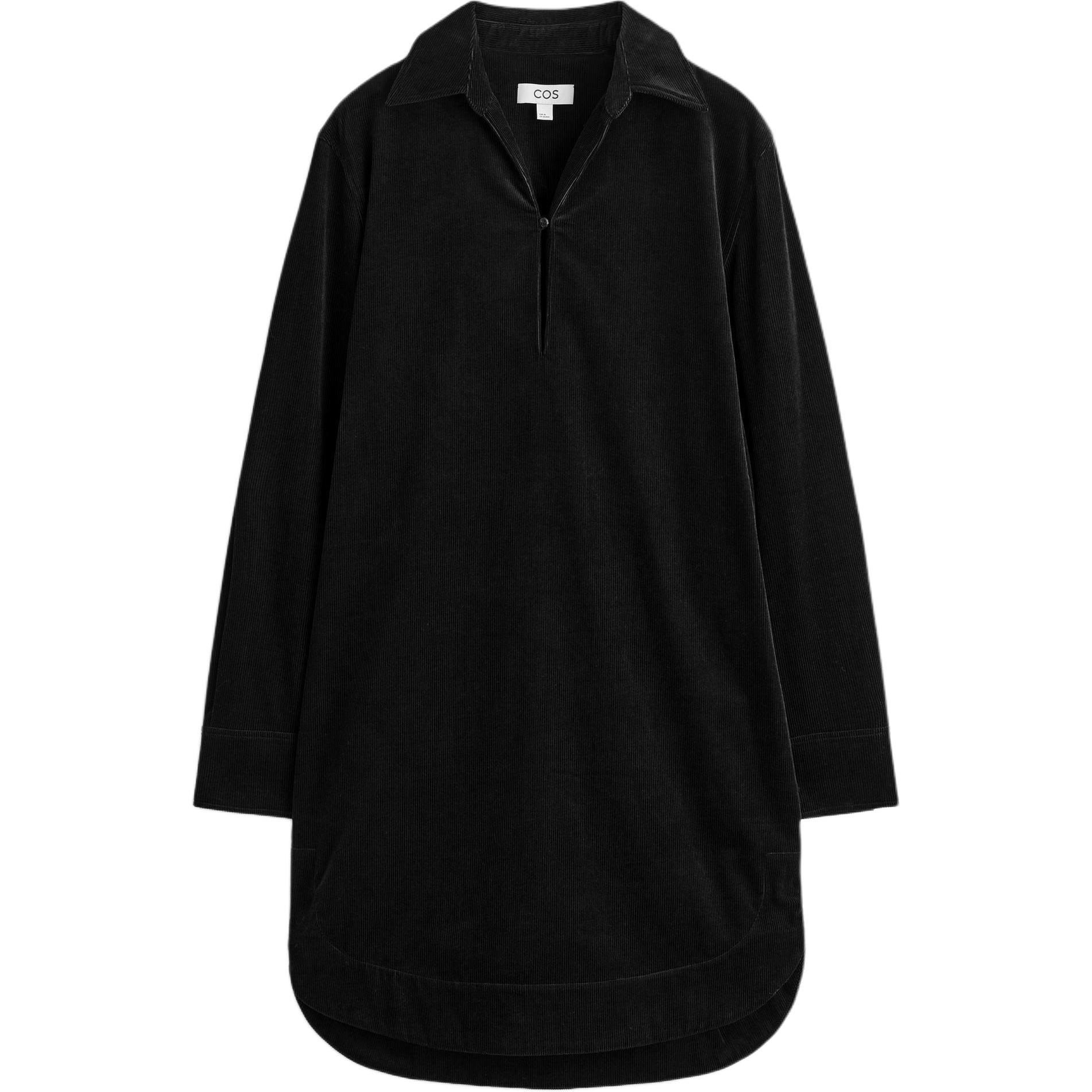 COS Женское черное платье с длинными рукавами
COS Женское черное платье с длинными рукавами