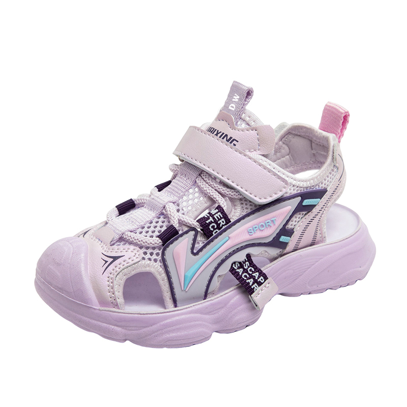 Детские сандалии с противоскользящей подошвой, амортизирующие, устойчивые к истиранию и ударам D&W, фиолетовый
Детские сандалии с противоскользящей подошвой, амортизирующие, устойчивые к истиранию и ударам D&W, фиолетовый