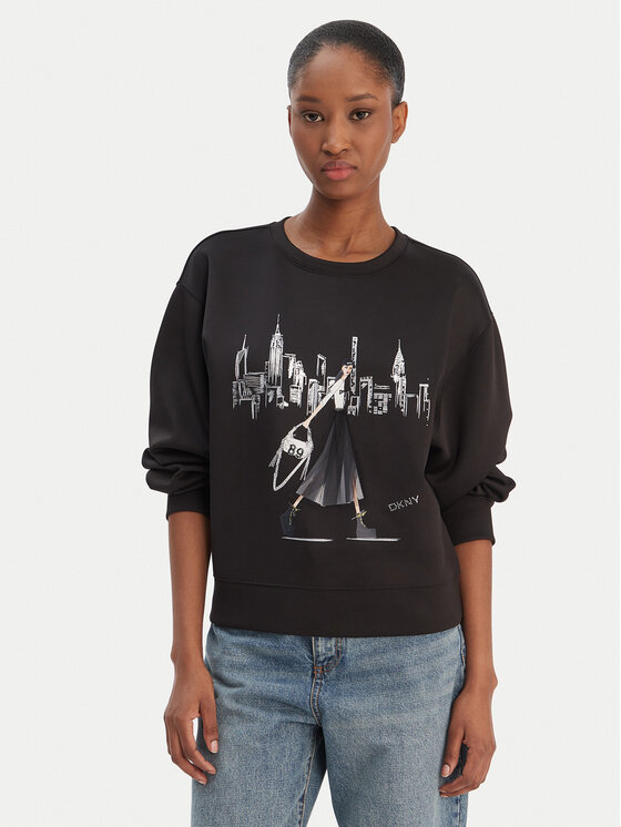 Свитшот regular fit P5MOQCSC Dkny, черный
Свитшот regular fit P5MOQCSC Dkny, черный