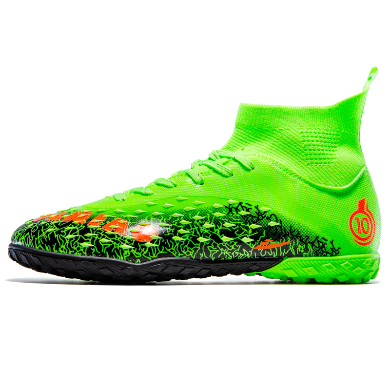 Kuding Унисекс футбольные бутсы мидтоп бело-черно-зелено-бирюзовые для искусственного покрытия, цвет Green Turf
Kuding Унисекс футбольные бутсы мидтоп бело-черно-зелено-бирюзовые для искусственного покрытия, цвет Green Turf