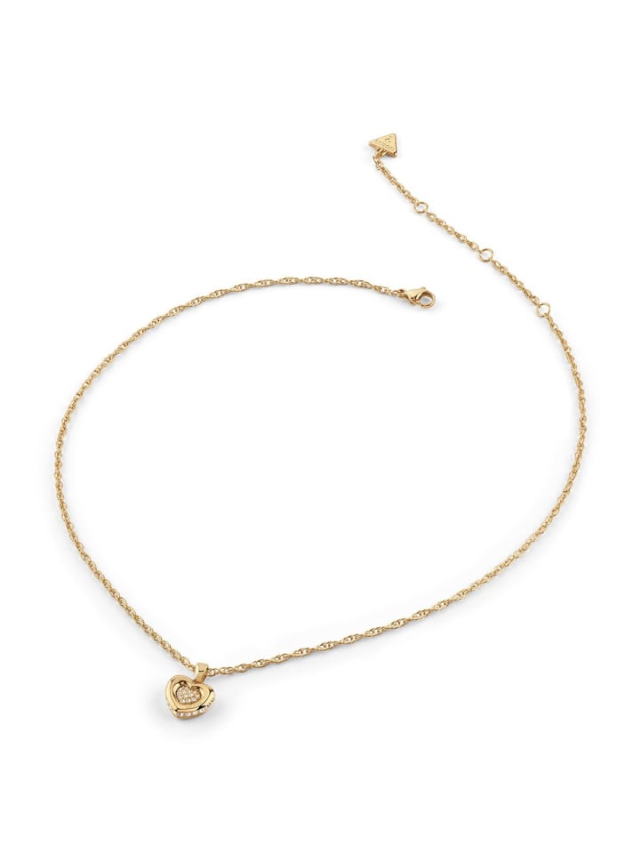 Guess Женское ожерелье с сердечком, золотистого цвета
Guess Женское ожерелье с сердечком, золотистого цвета