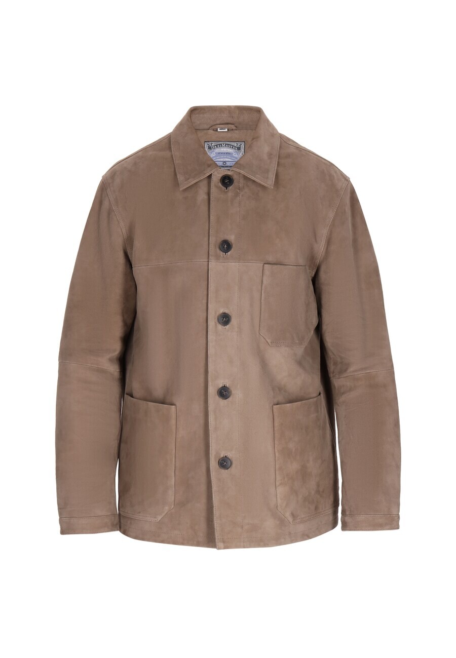 Кожаная куртка DreiMaster Vintage Between-Season Jacket, серо-коричневый
Кожаная куртка DreiMaster Vintage Between-Season Jacket, серо-коричневый