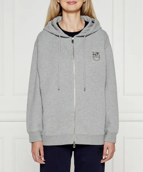 Утепленная толстовка Regular fit Pinko, серый
Утепленная толстовка Regular fit Pinko, серый