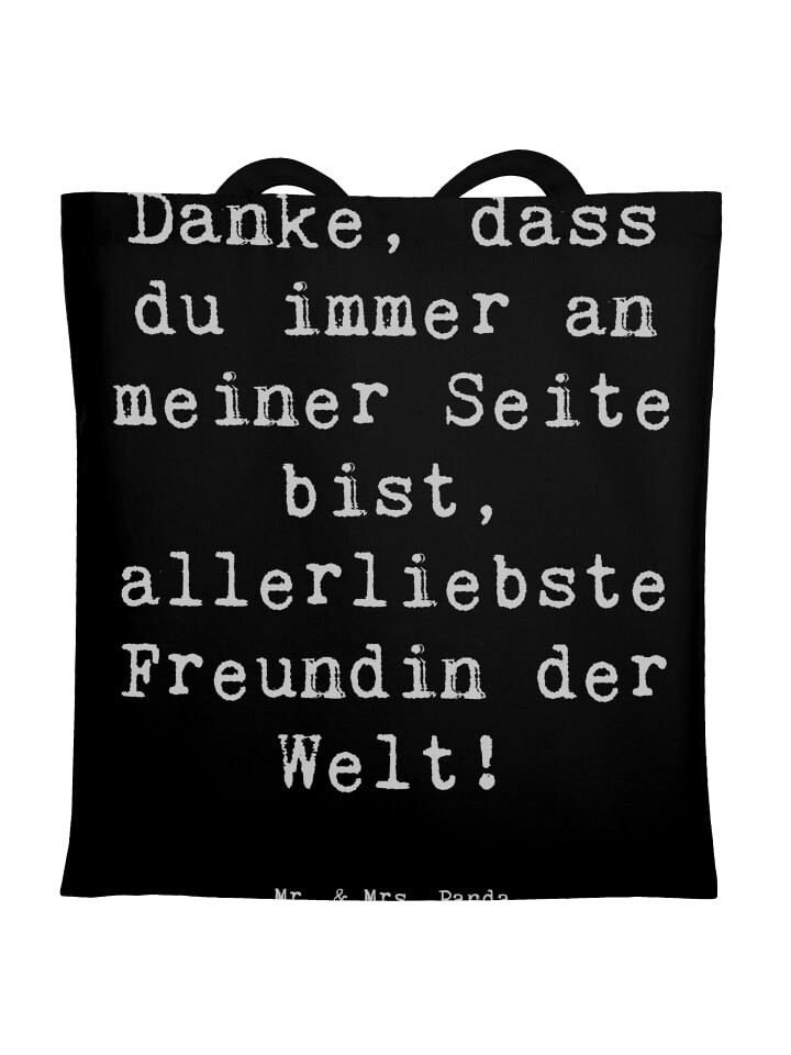 Сумка для переноски Mr & Mrs Panda Beste Freundin, черный
Сумка для переноски Mr & Mrs Panda Beste Freundin, черный