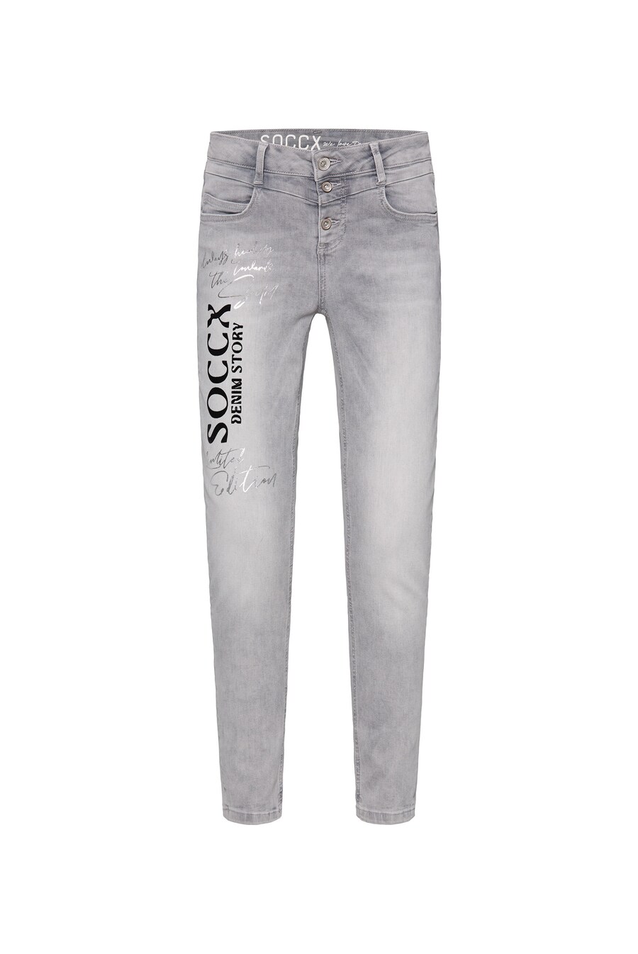 Узкие джинсы Soccx, серый
Узкие джинсы Soccx, серый