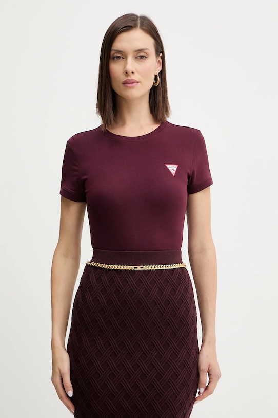 Футболка Guess, бордовый
Футболка Guess, бордовый