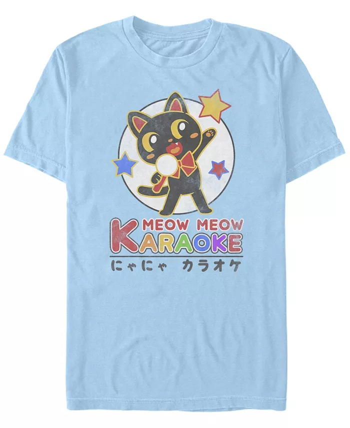 Мужская футболка с коротким рукавом Karaoke Cat Fifth Sun, синий
Мужская футболка с коротким рукавом Karaoke Cat Fifth Sun, синий