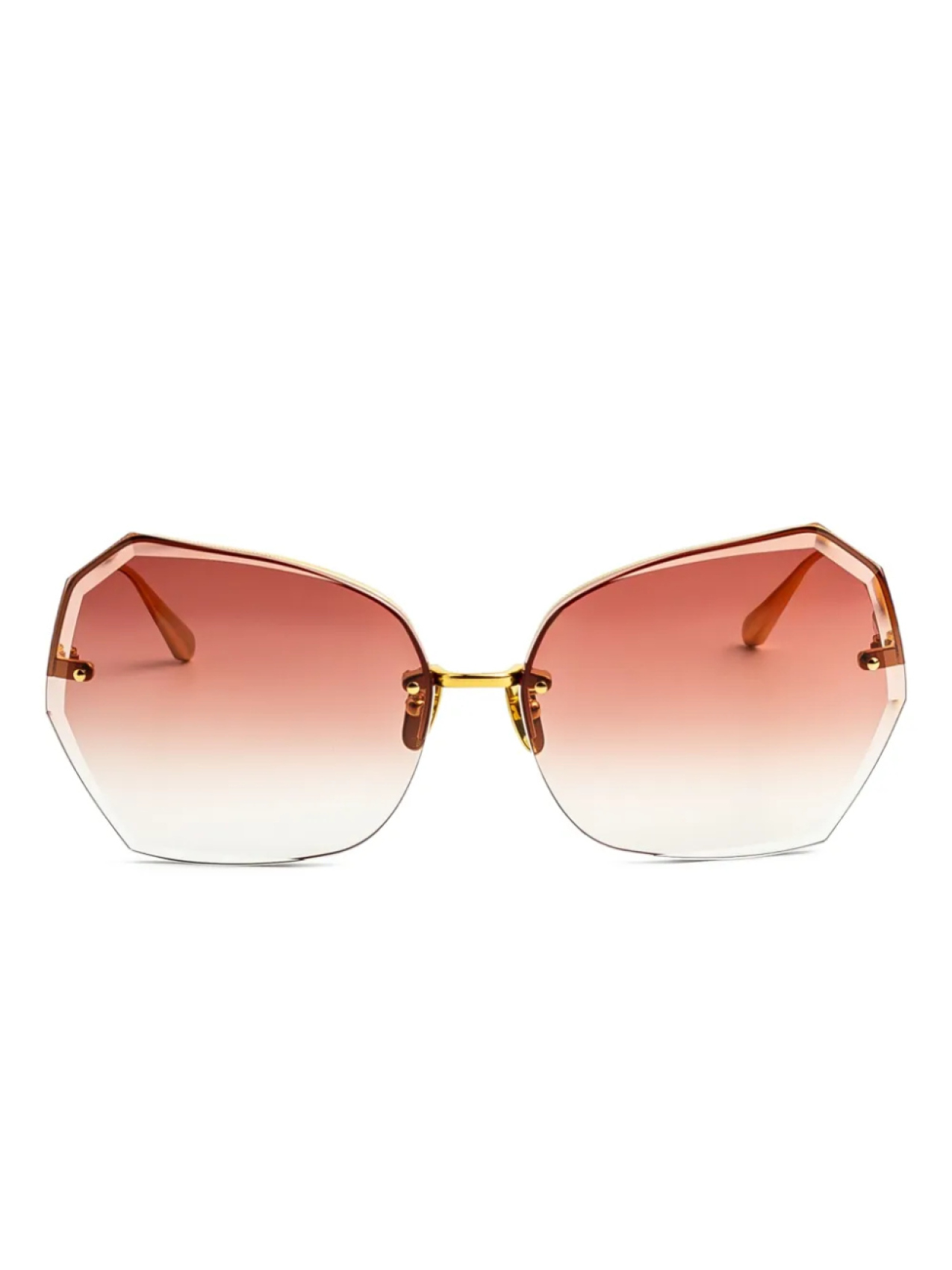 Linda Farrow солнцезащитные очки в геометричной оправе, золотой
Linda Farrow солнцезащитные очки в геометричной оправе, золотой