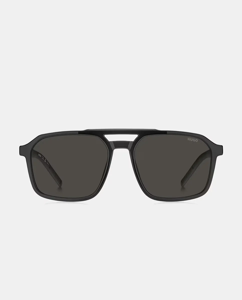 Прямоугольные литые мужские солнцезащитные очки Hugo, черный
Прямоугольные литые мужские солнцезащитные очки Hugo, черный