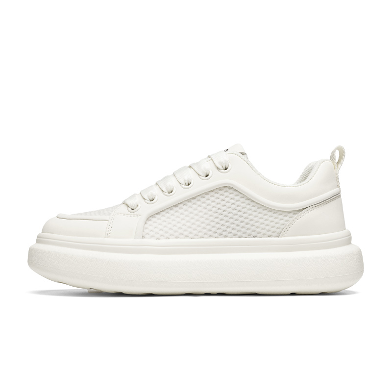 Мужские низкие скейтбордистские кроссовки из ткани OPP, экрю
Мужские низкие скейтбордистские кроссовки из ткани OPP, экрю