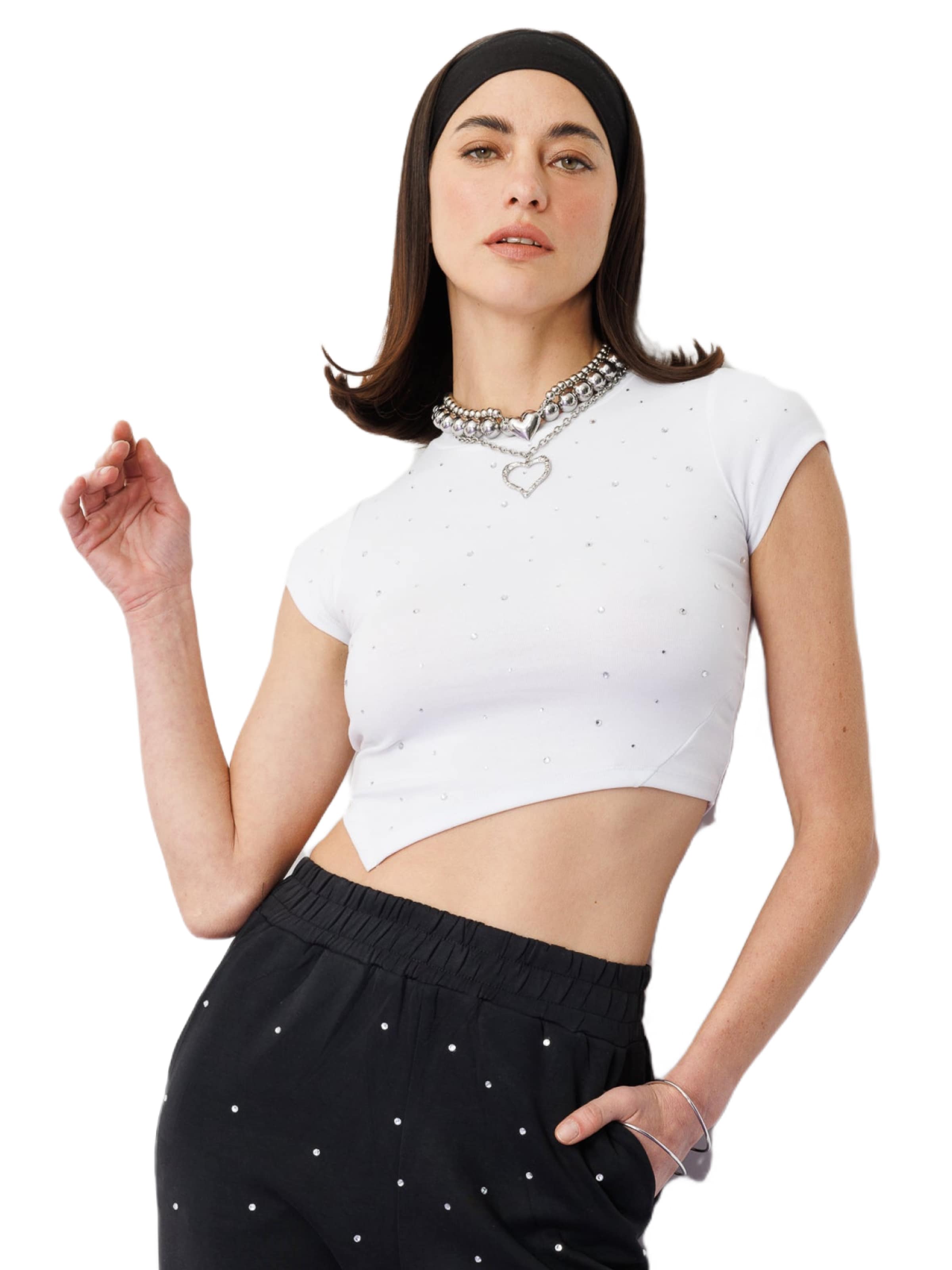 No Matter What Брюки с зауженным низом в черном цвете
No Matter What Брюки с зауженным низом в черном цвете