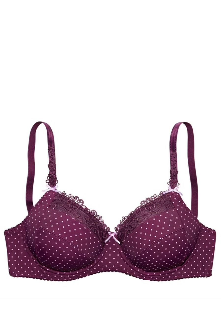 Обычный бюстгальтер NUANCE, цвет Berry/White
Обычный бюстгальтер NUANCE, цвет Berry/White