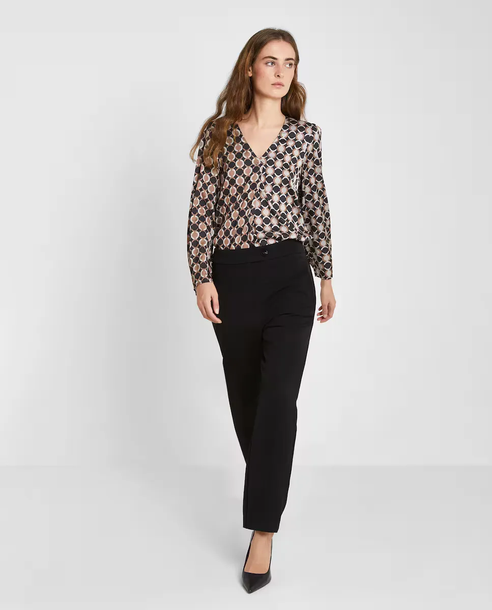 Женская блузка с принтом и V-образным вырезом Trucco, мультиколор
Женская блузка с принтом и V-образным вырезом Trucco, мультиколор