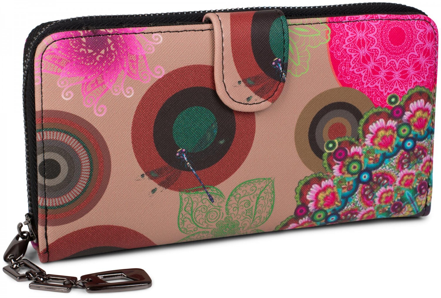 Кошелек styleBREAKER, цвет Beige Braun Dunkelbraun Pink
Кошелек styleBREAKER, цвет Beige Braun Dunkelbraun Pink