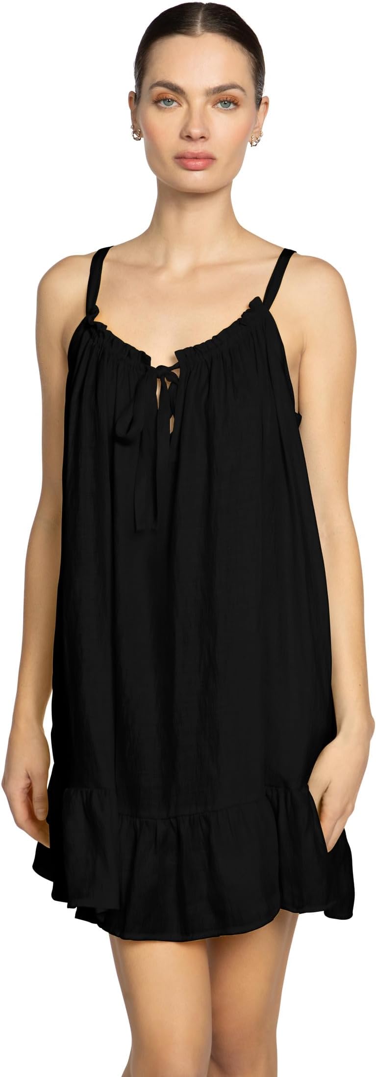 Платье Robin Piccone Summer A-Lined Dress, черный
Платье Robin Piccone Summer A-Lined Dress, черный