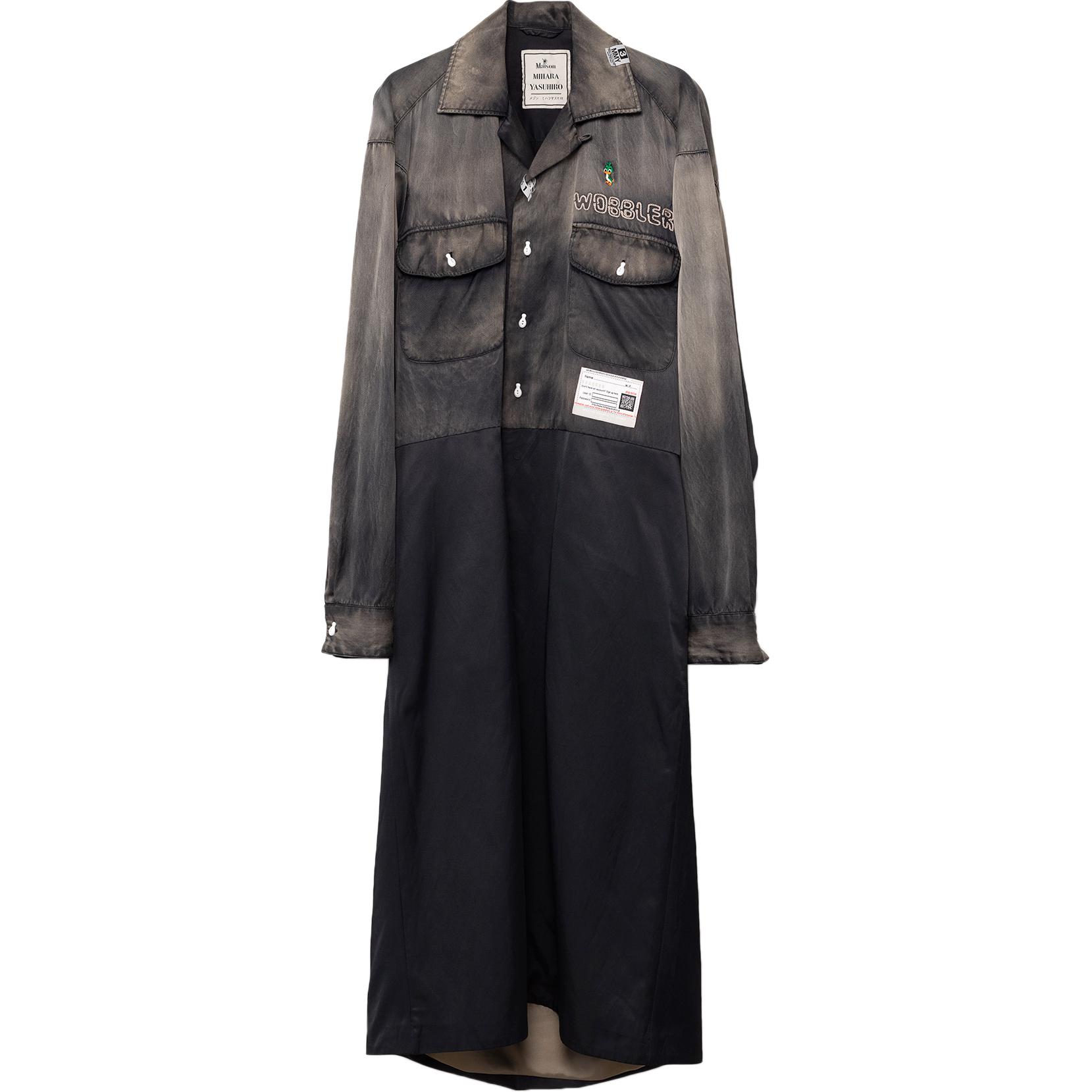 Боулинговая рубашка-платье Maison Mihara Yasuhiro, черный
Боулинговая рубашка-платье Maison Mihara Yasuhiro, черный