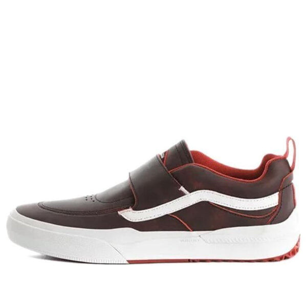 Кроссовки kyle walker pro 2 slip-on 'brown red' Vans, коричневый 
Кроссовки kyle walker pro 2 slip-on 'brown red' Vans, коричневый