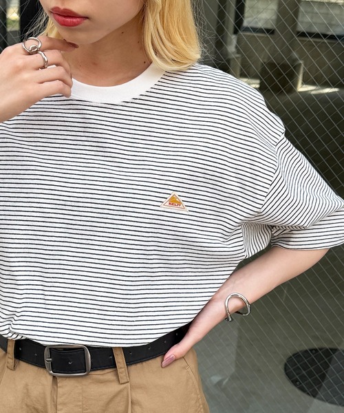 Футболка большого размера с многослойной каймой KELTY, белый
Футболка большого размера с многослойной каймой KELTY, белый